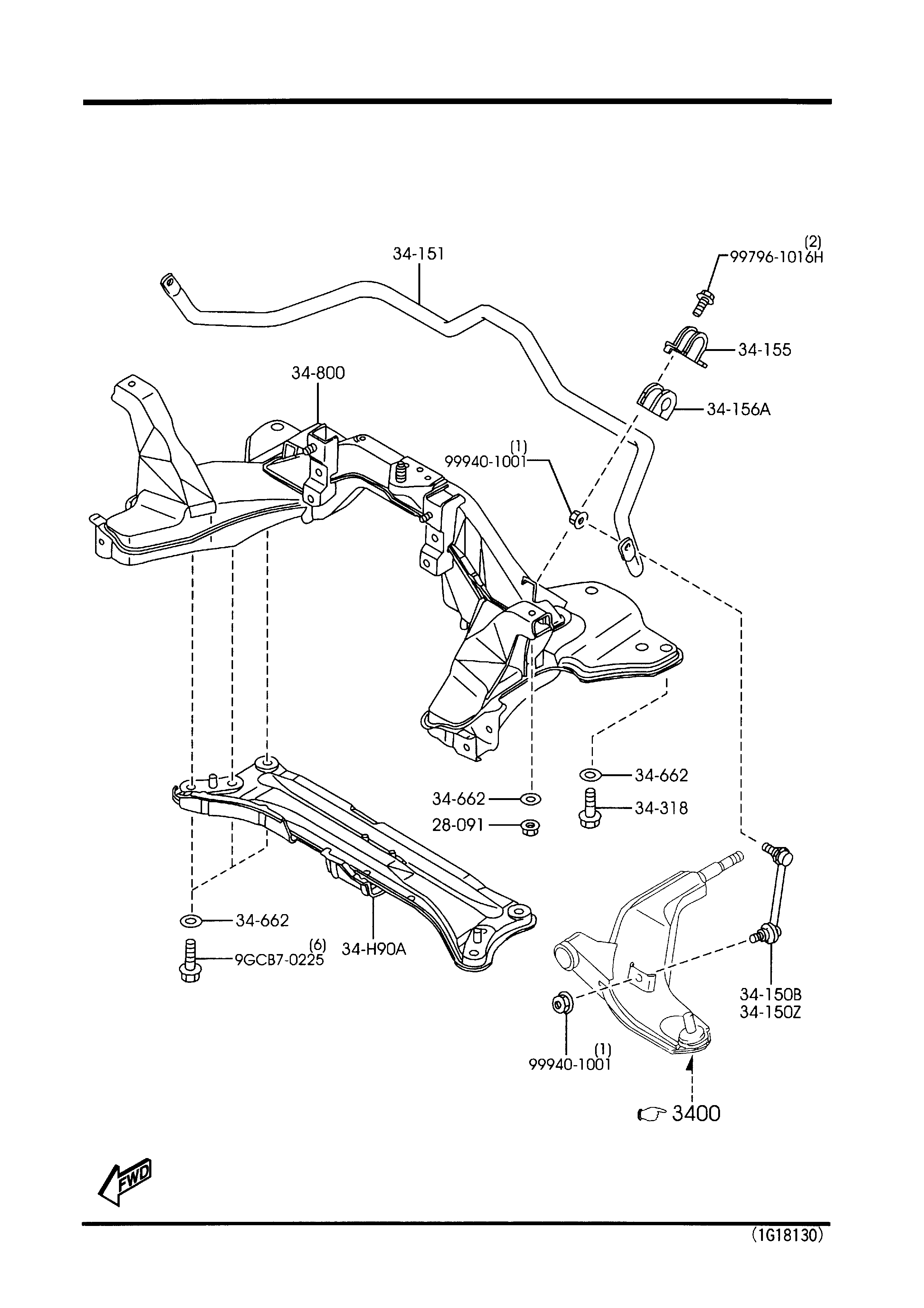 FORD USA GD1E-34-150 - Тяга / стійка, стабілізатор autozip.com.ua