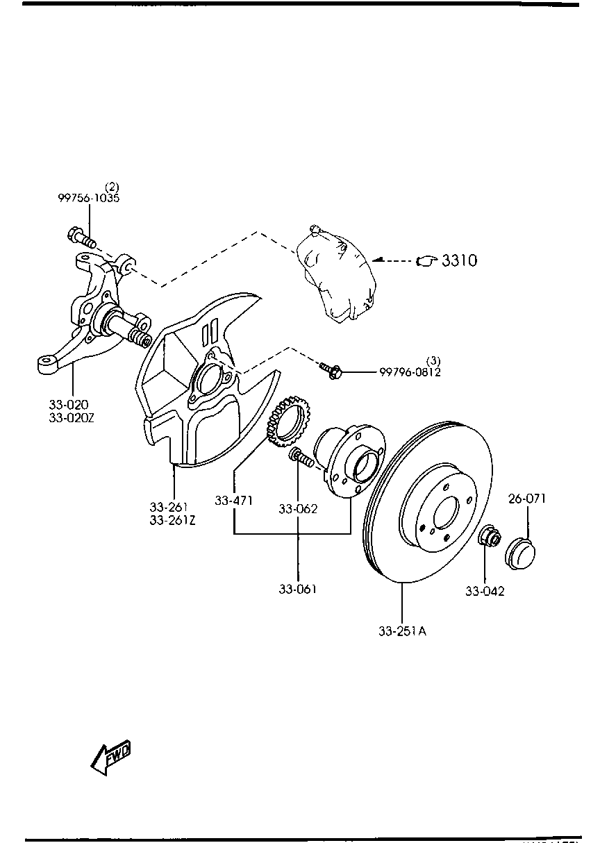 RENAULT TRUCKS NA75-33-25XC - Гальмівний диск autozip.com.ua