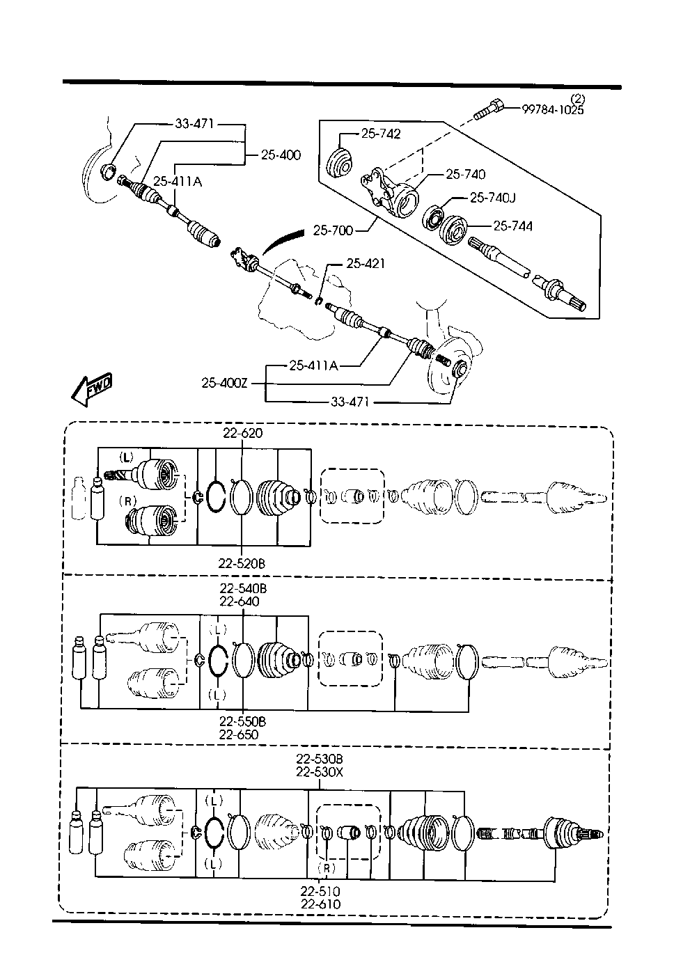 Suzuki GD25-22-530 - Пильник, приводний вал autozip.com.ua