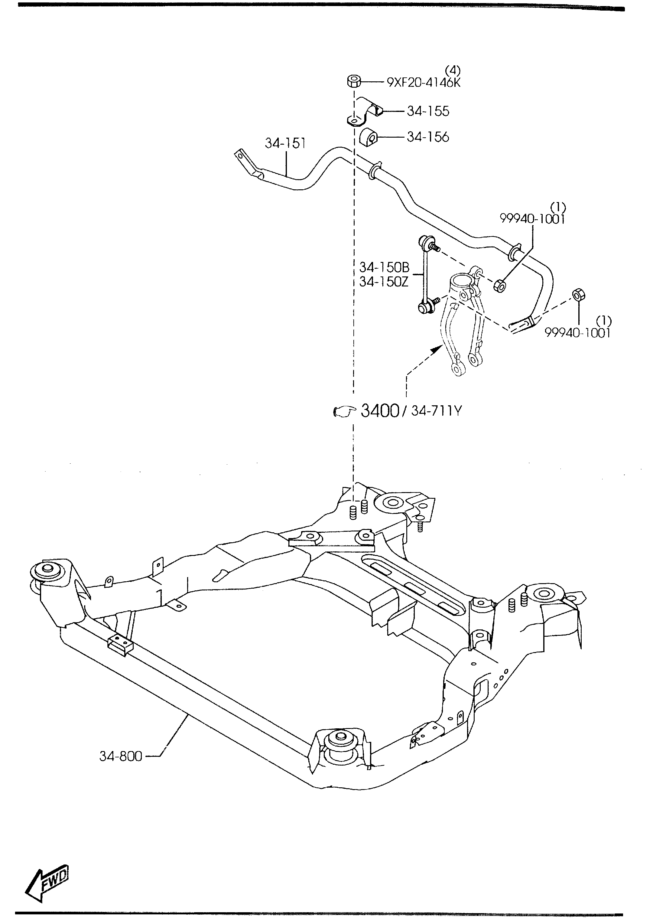 FORD GK2A-34-150A - LINK(R),CONTROL autozip.com.ua