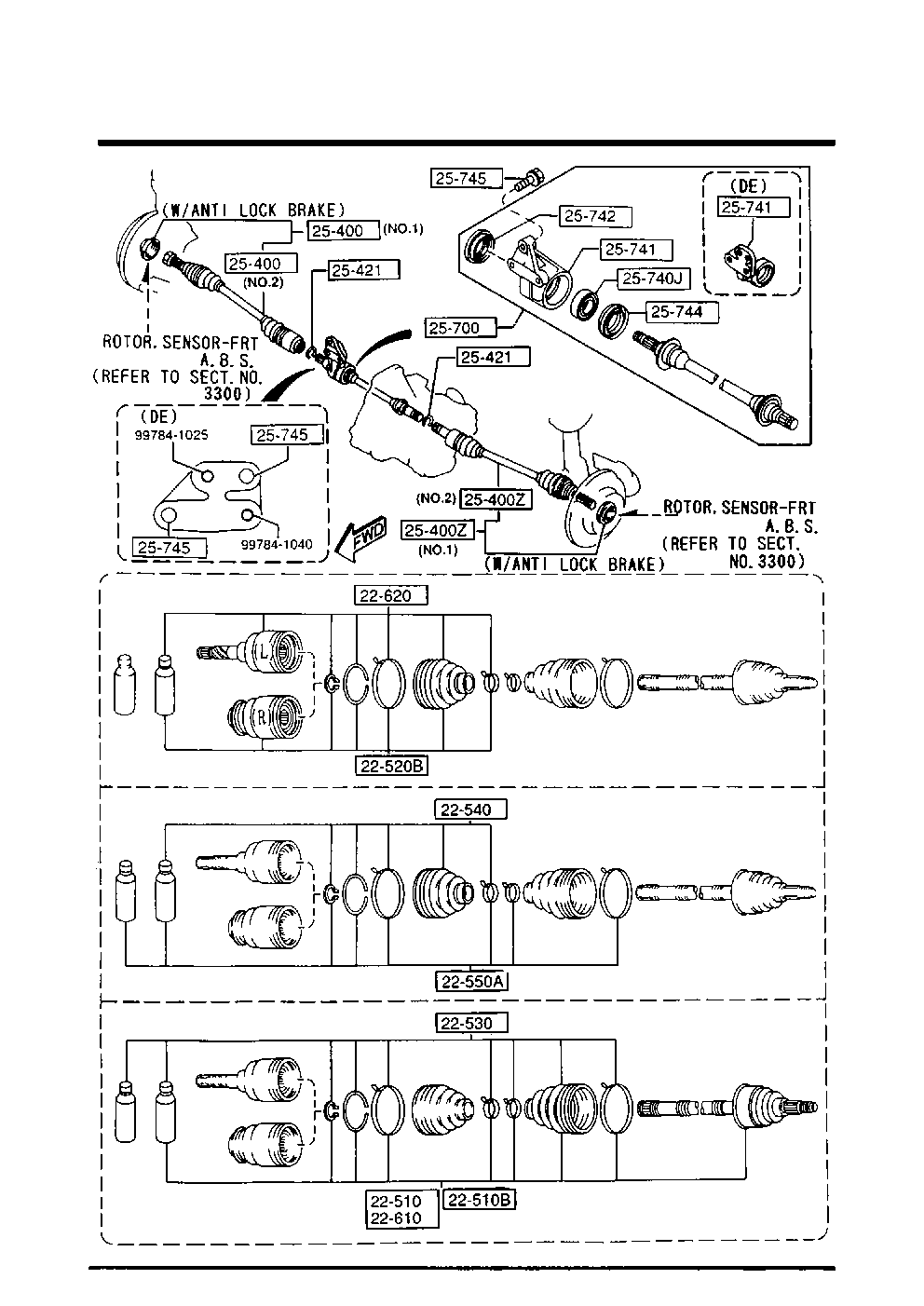 Honda G568-22-540 - Пильник, приводний вал autozip.com.ua