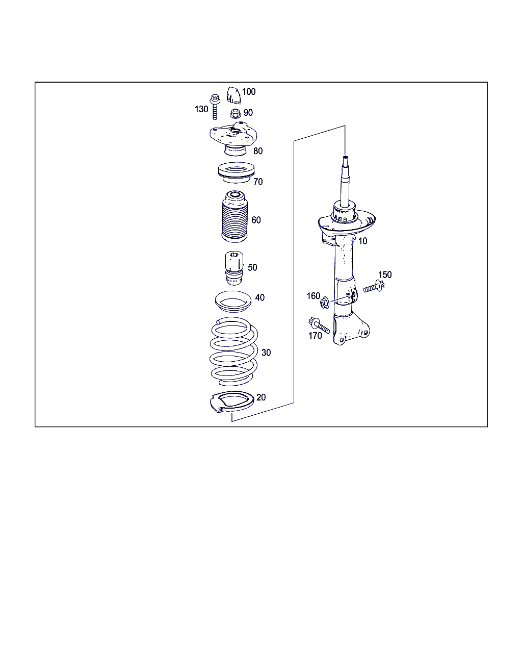 Mercedes-Benz A 002 990 45 03 - Опора стійки амортизатора, подушка autozip.com.ua