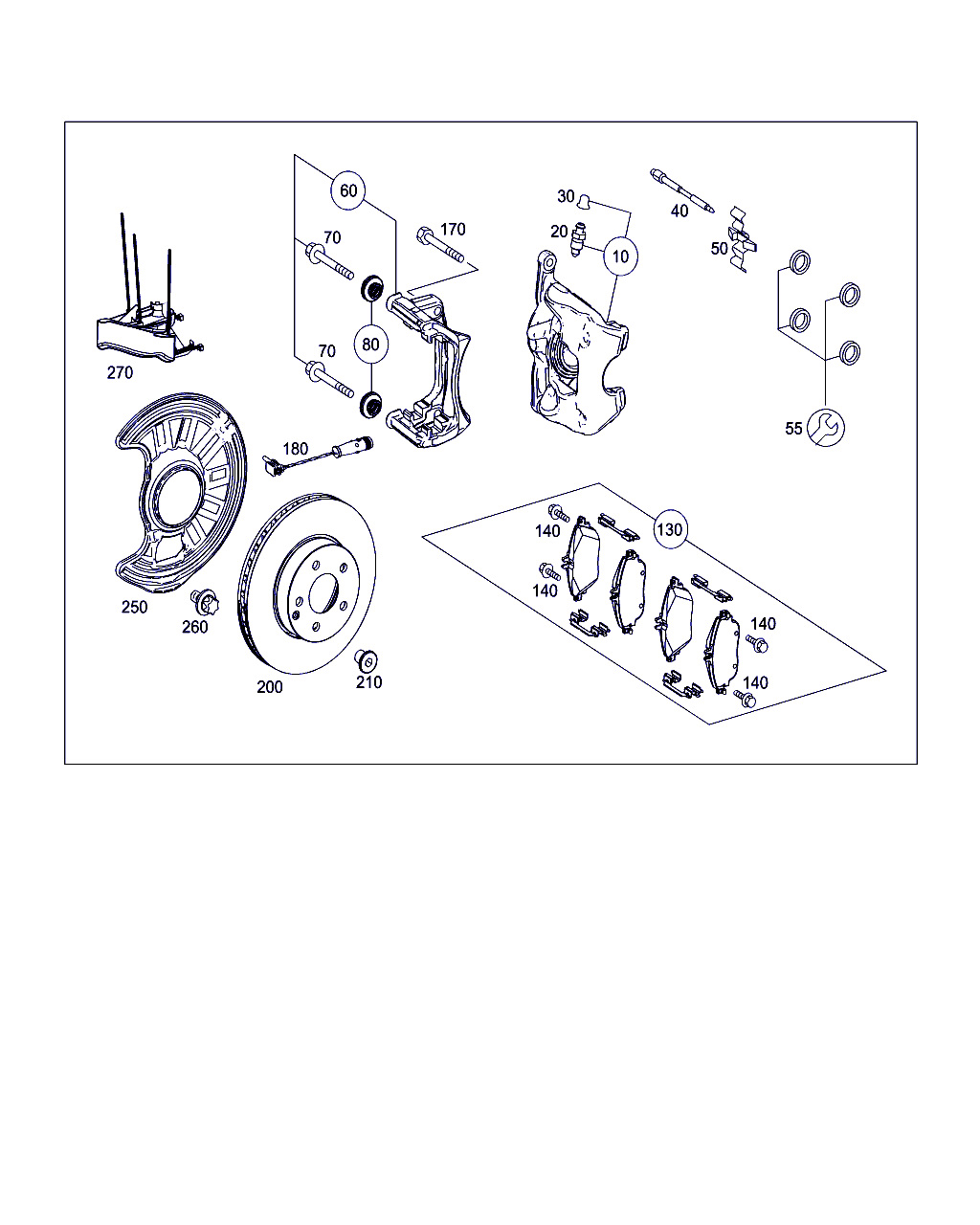 Mercedes-Benz (BBDC) A 246 421 25 12 - Гальмівний диск autozip.com.ua