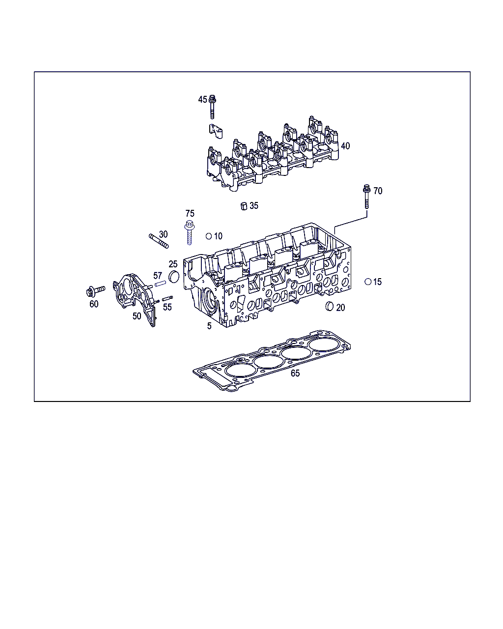 Mercedes-Benz A 646 016 17 20 - Прокладка, головка циліндра autozip.com.ua