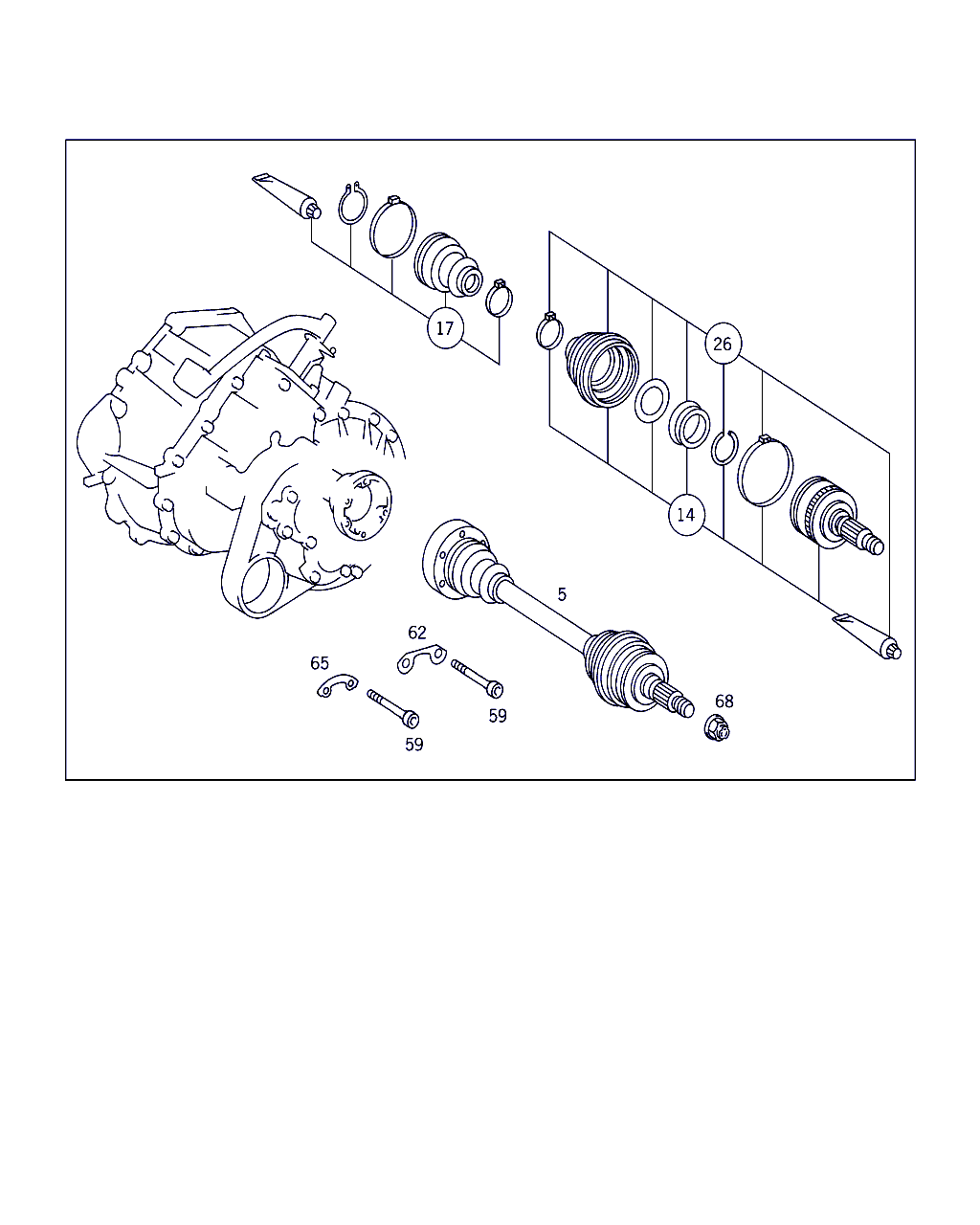 RENAULT A 000 330 16 85 - Пильник, приводний вал autozip.com.ua