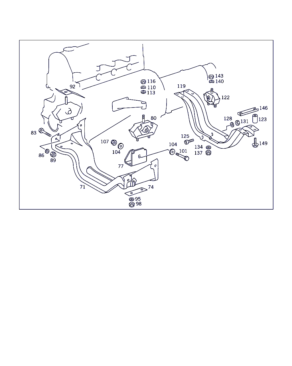 Mercedes-Benz N 000125 010518 - Плоска шайба autozip.com.ua