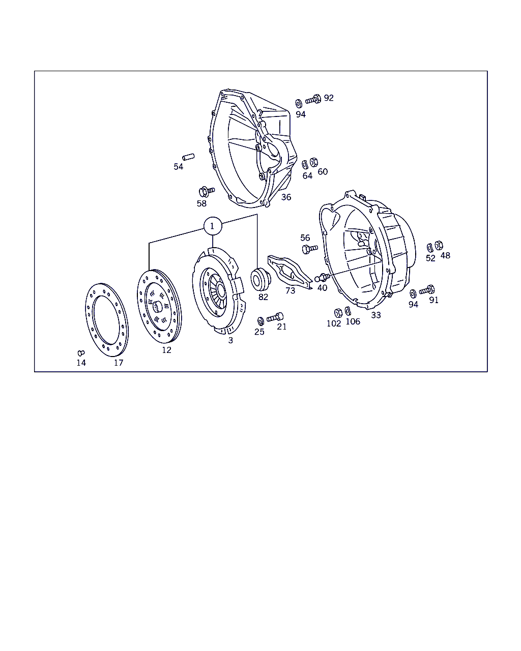 Mercedes-Benz A 000 250 51 15 - Вичавний підшипник autozip.com.ua