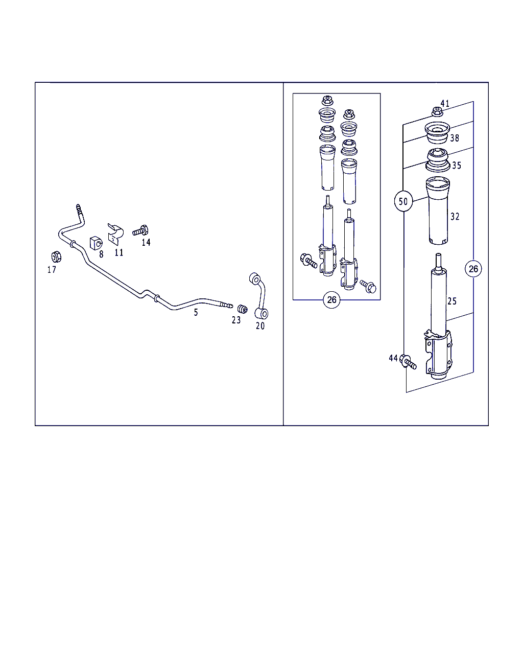 Daimler A 901 323 02 88 - Кронштейн, підвіска стабілізатора autozip.com.ua