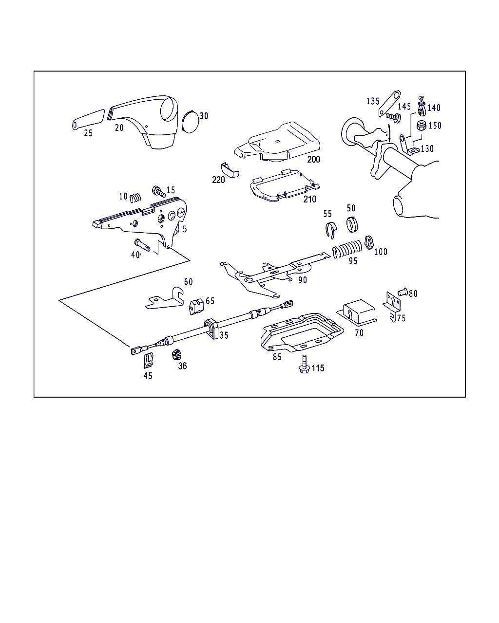 VW A 901 420 21 85 - Трос, гальмівна система autozip.com.ua