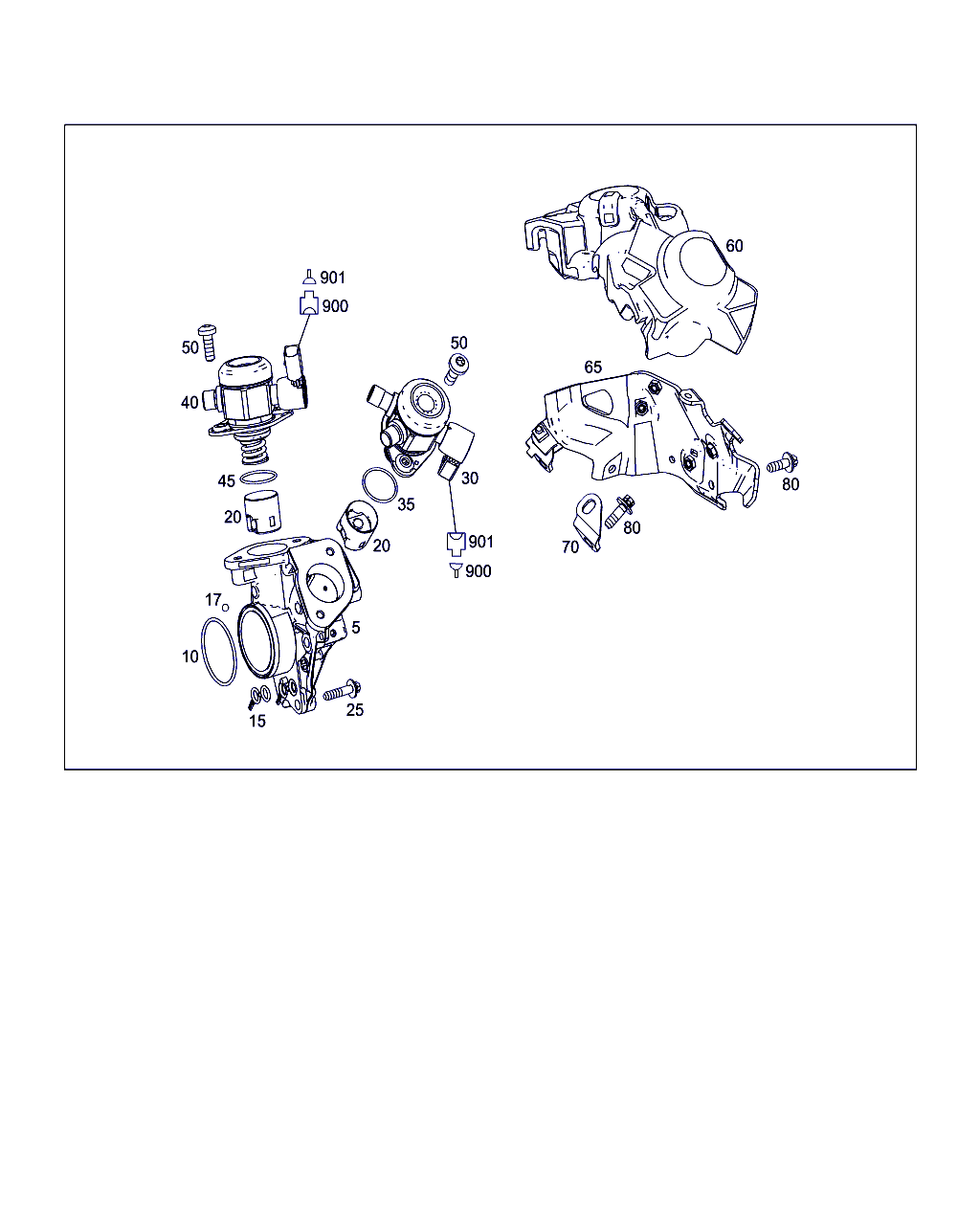 Mercedes-Benz A 278 070 01 01 - Насос високого тиску autozip.com.ua