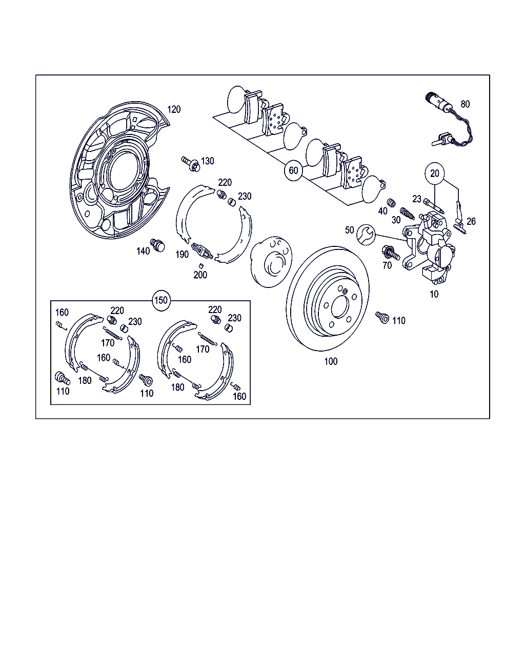 Mercedes-Benz A 000 421 32 74 - Комплектуючі, колодки дискового гальма autozip.com.ua