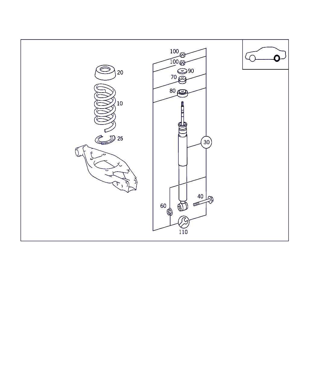 Mercedes-Benz A 210 324 32 04 - Пружина ходової частини autozip.com.ua