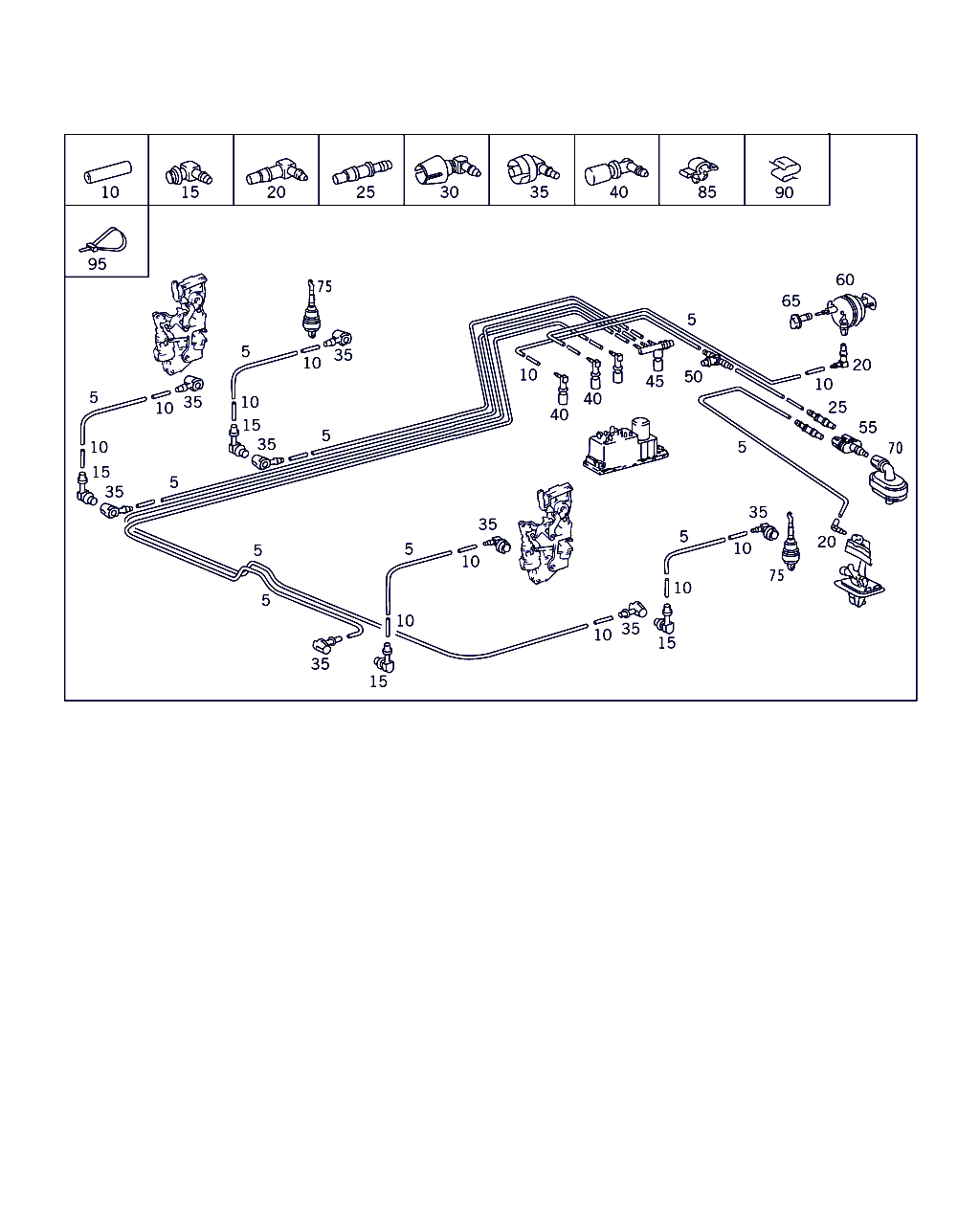 Mercedes-Benz A 002 997 24 90 - Кабельна стяжка autozip.com.ua