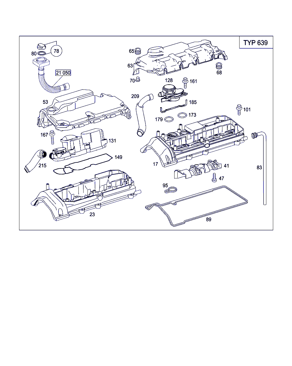 Mercedes-Benz A 646 016 12 21 - Прокладка, кришка головки циліндра autozip.com.ua