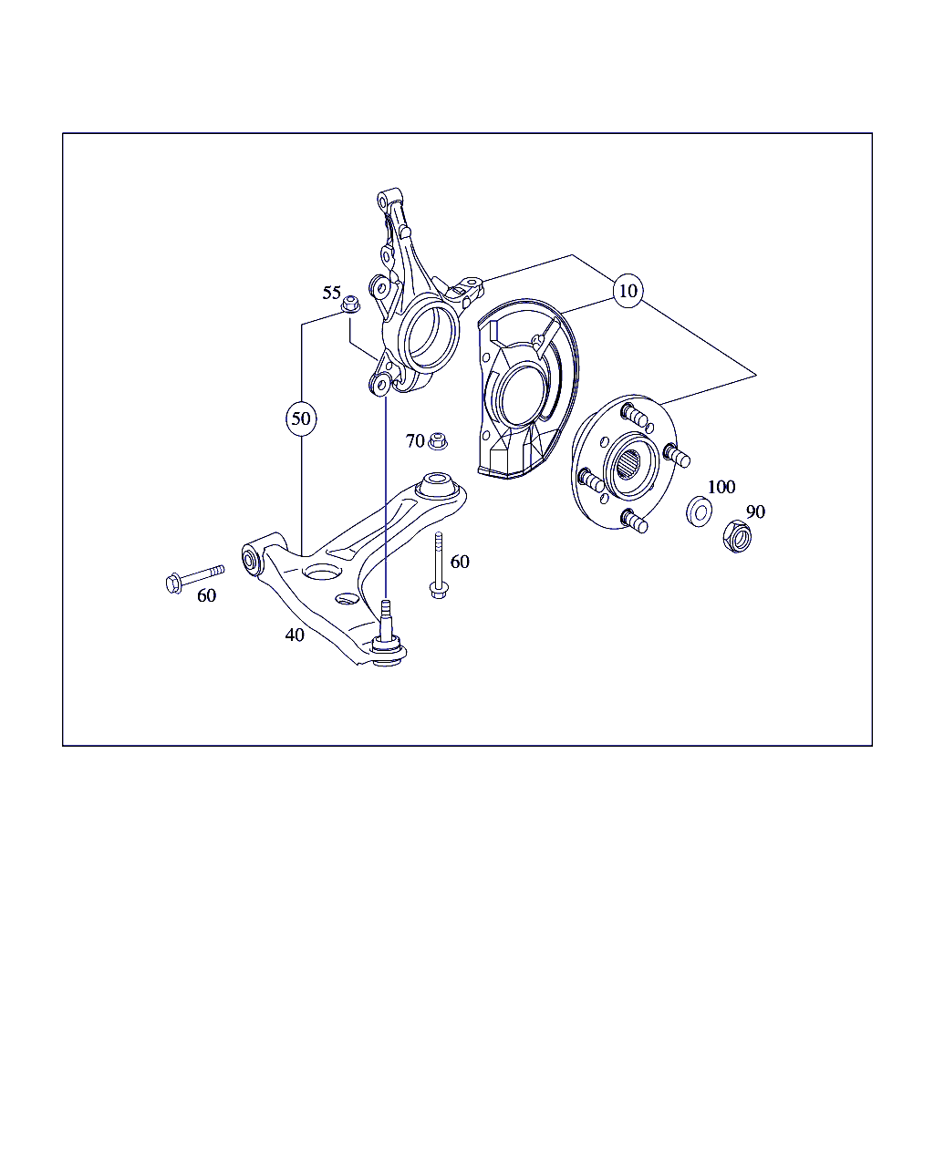 TOFAS A 454 330 01 20 - Комплект підшипника маточини колеса autozip.com.ua