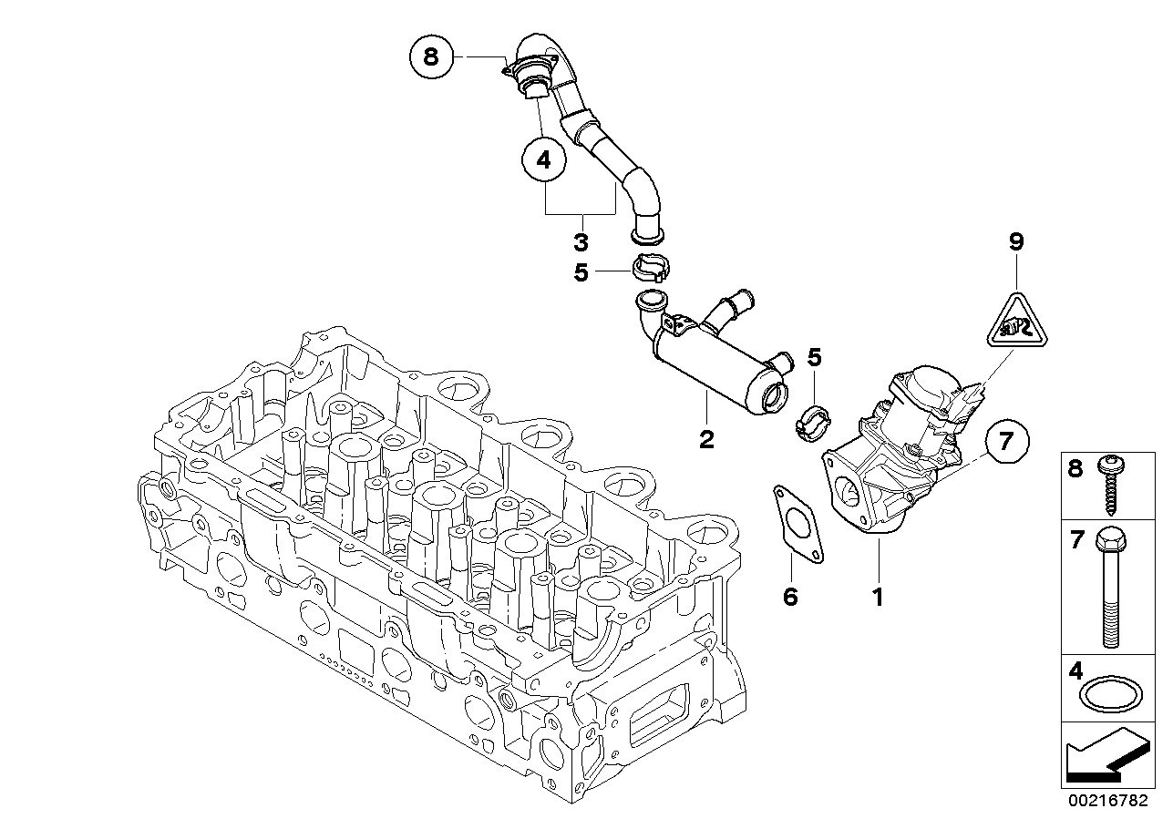 CITROËN 11 71 7 804 950 - Клапан повернення ОГ autozip.com.ua