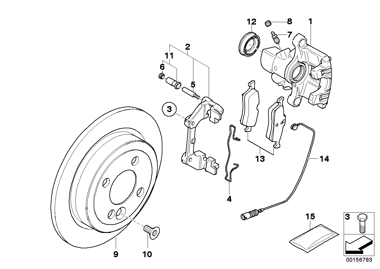 Mini 34216757247 - Гальмівний супорт autozip.com.ua