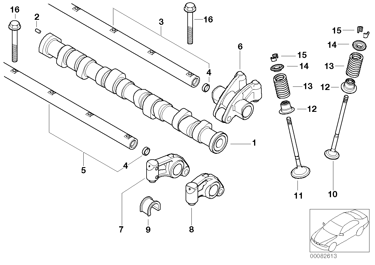 Mini 11337514977 - Коромисло, управління двигуном autozip.com.ua