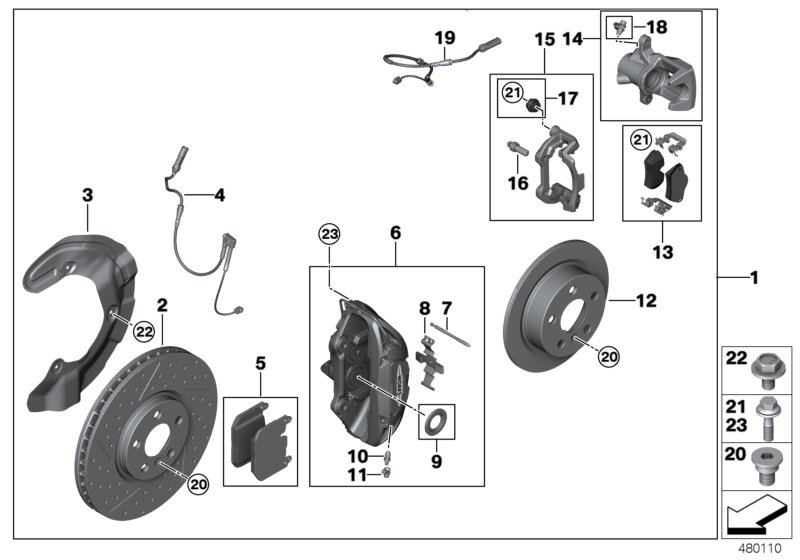 Mercedes-Benz 34216865655 - Caliper housing left autozip.com.ua