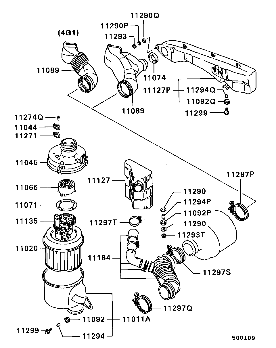 Proton MD60 3932 - Повітряний фільтр autozip.com.ua