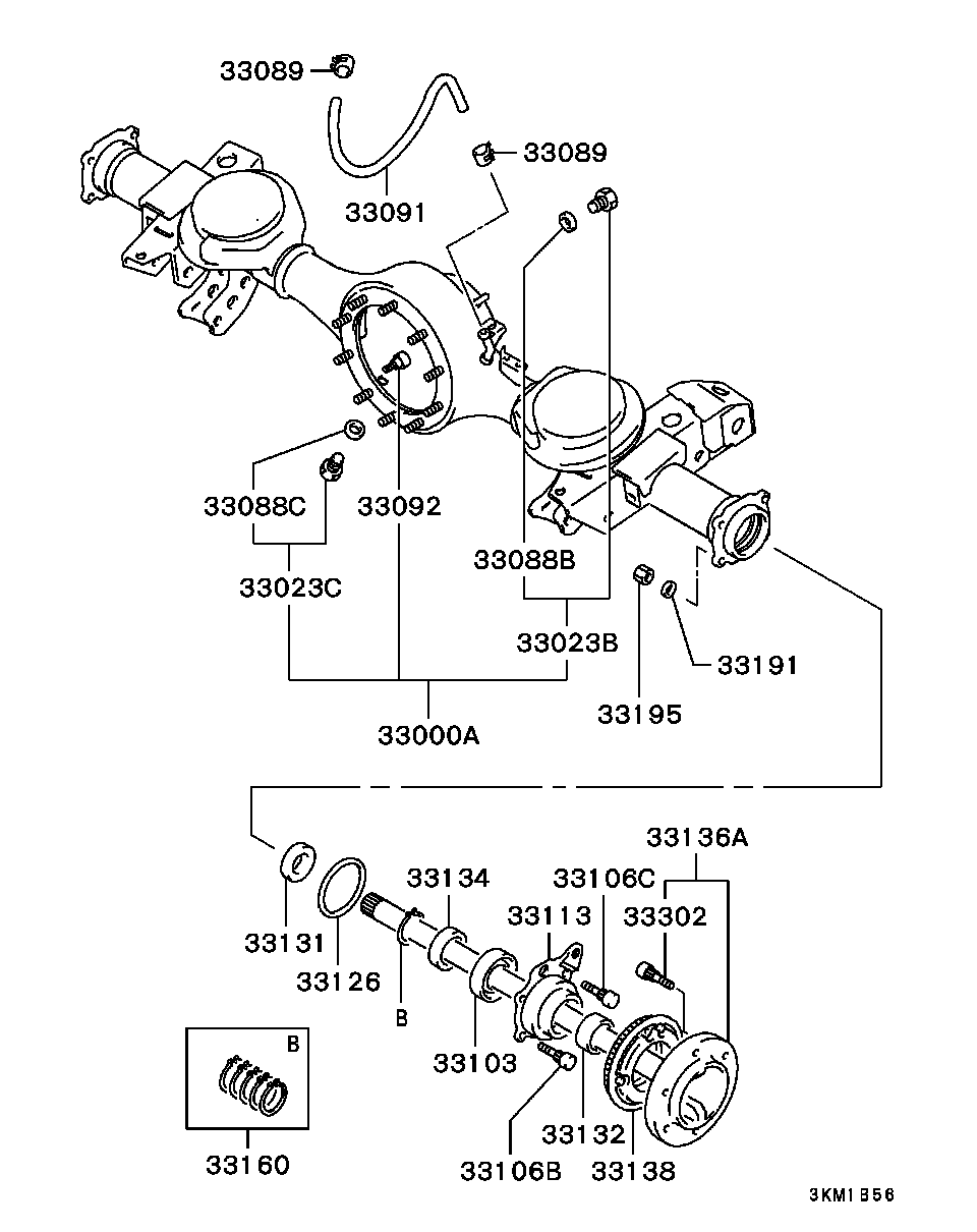 Mitsubishi MB633778 - Болт кріплення колеса autozip.com.ua