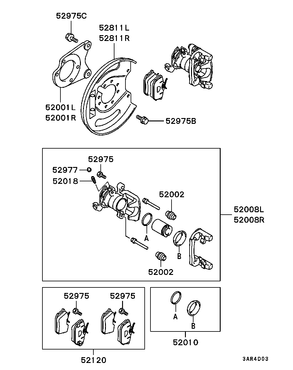 NISSAN M850978 - Гальмівні колодки, дискові гальма autozip.com.ua