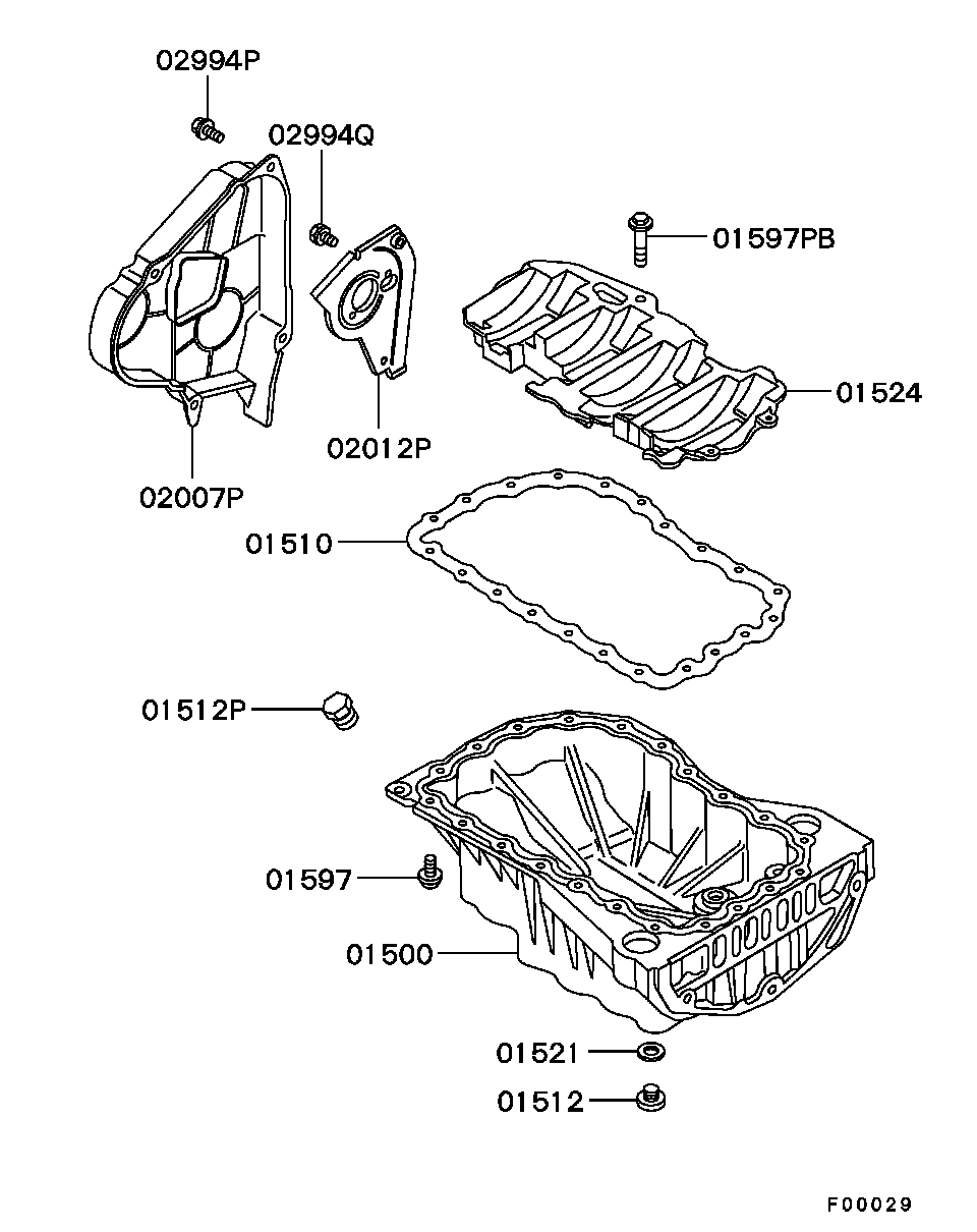 Mitsubishi M467106 - Різьбова пробка autozip.com.ua