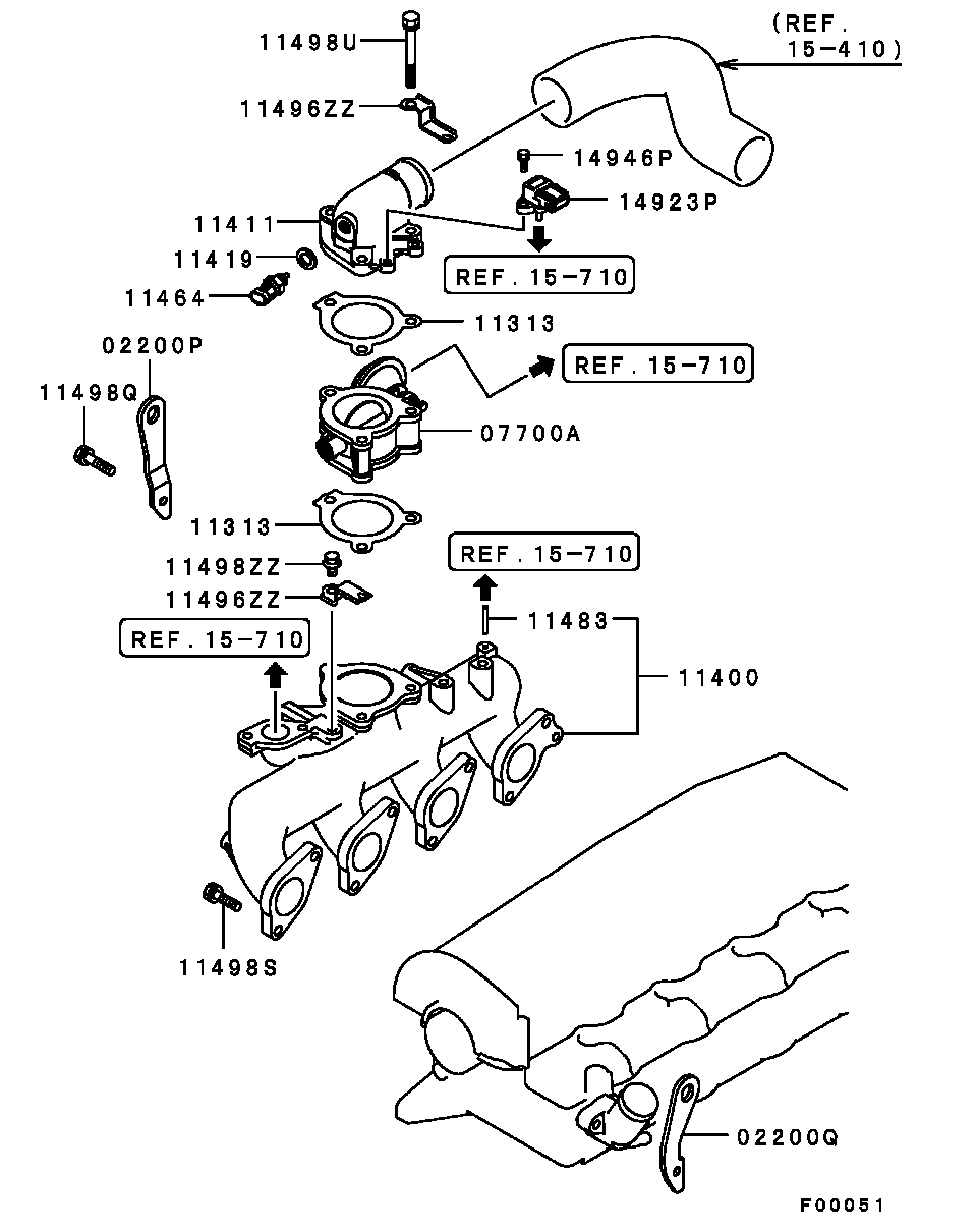 Mitsubishi MD326170 - Датчик, температура впускається autozip.com.ua