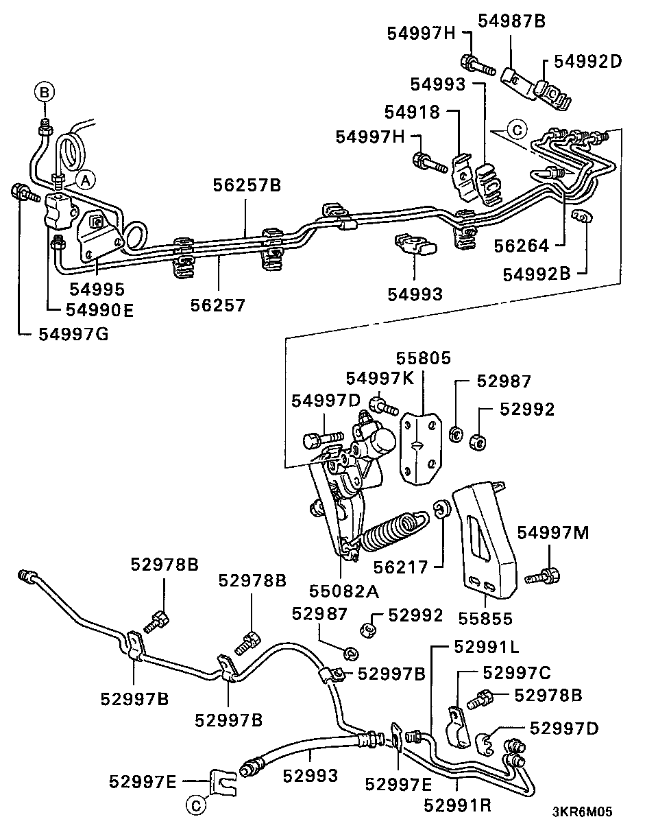 Hyundai MB238165 - Гальмівний шланг autozip.com.ua