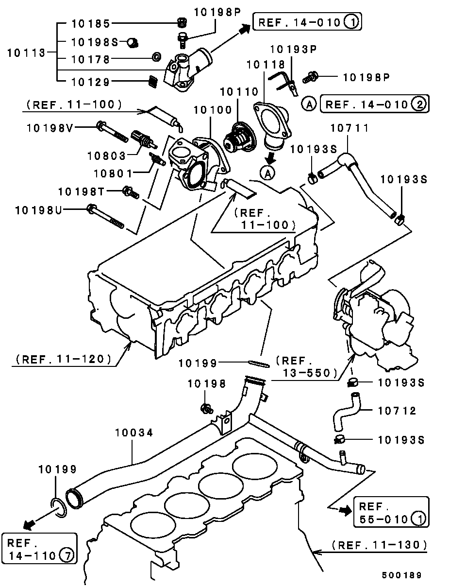 Dodge MD315301 - Термостат, охолоджуюча рідина autozip.com.ua