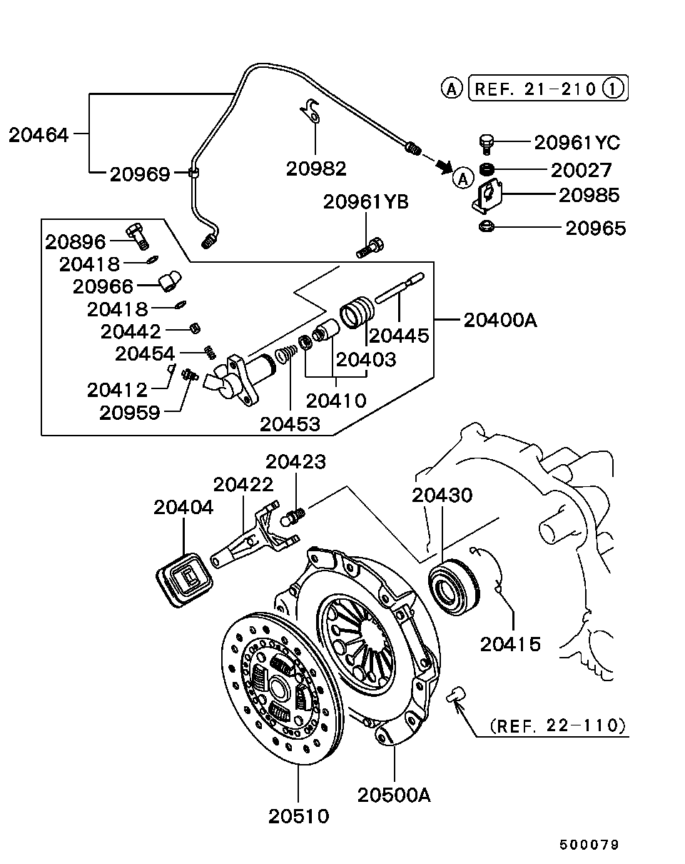 Proton MD745392 - Нажимной диск зчеплення autozip.com.ua