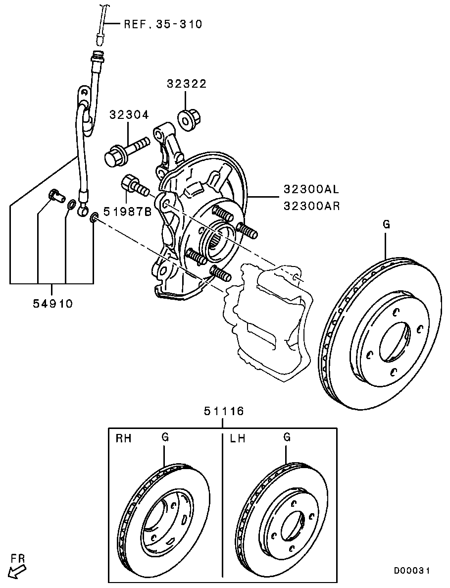 Mercedes-Benz 4605A068 - Гальмівний диск autozip.com.ua