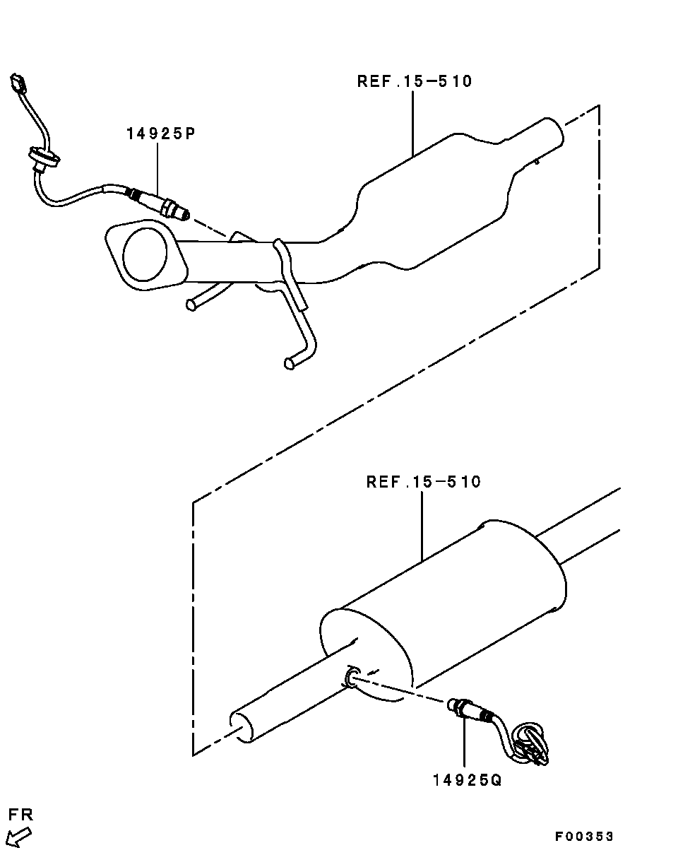 Volvo MN128424 - Лямбда-зонд, датчик кисню autozip.com.ua