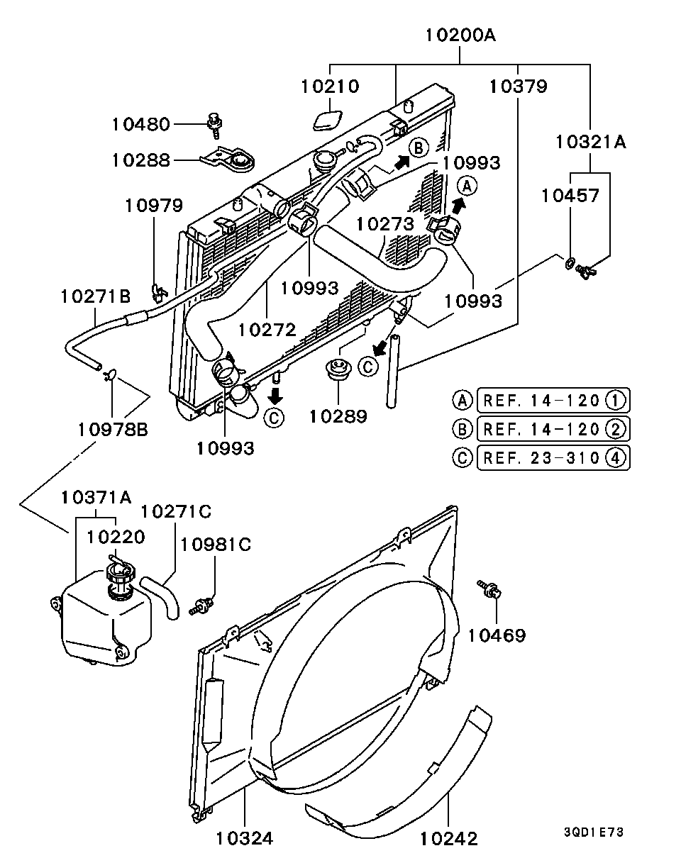 Honda MR597126 - Кришка, радіатор autozip.com.ua