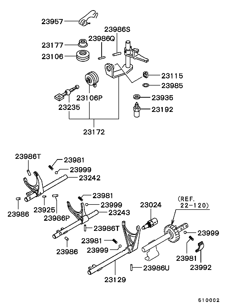 Mitsubishi MW 30899625 - Датчик, контактний перемикач, фара заднього ходу autozip.com.ua