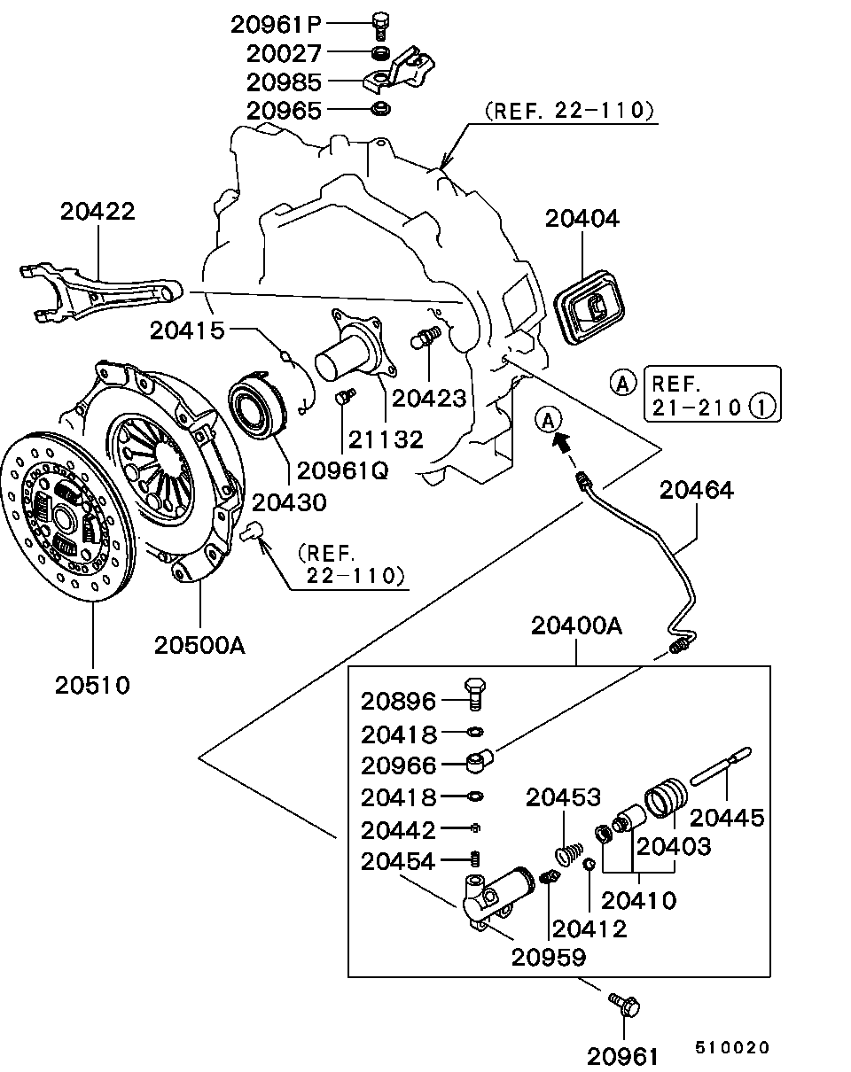 Mitsubishi MR477359 - Диск зчеплення autozip.com.ua