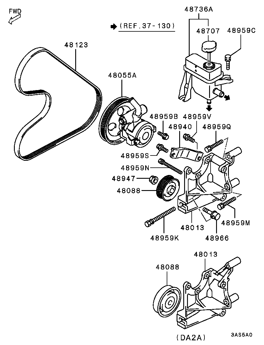 TOYOTA MD317528 - Поліклиновий ремінь autozip.com.ua