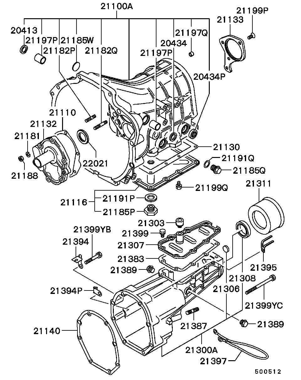 Mitsubishi MD705848 - Ущільнене кільце, ступінчаста коробка передач autozip.com.ua