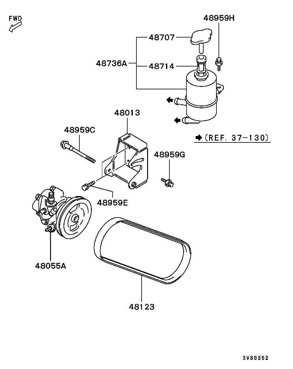 KIA MD192809 - Поліклиновий ремінь autozip.com.ua