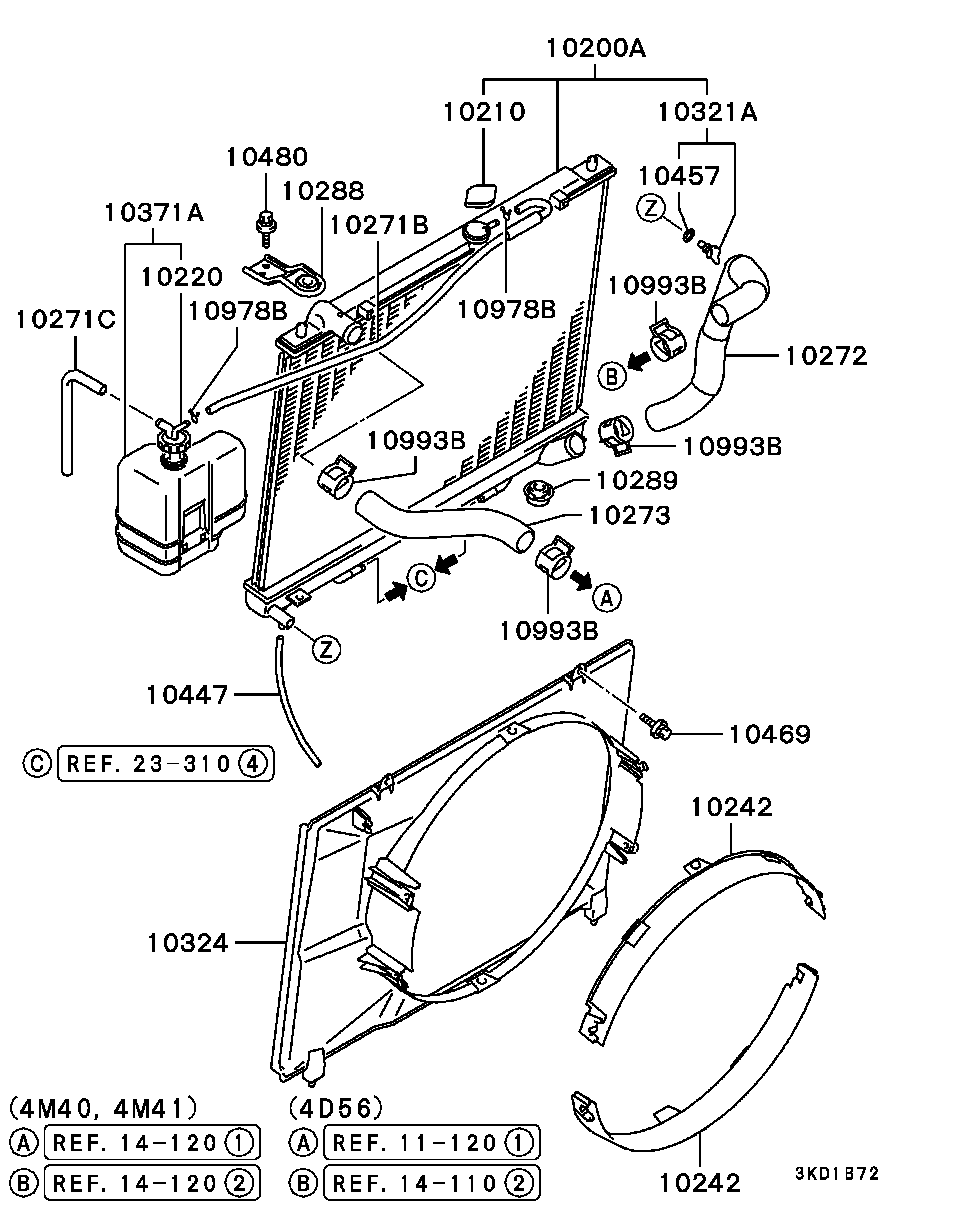 Mitsubishi MR481218 - Кришка, радіатор autozip.com.ua