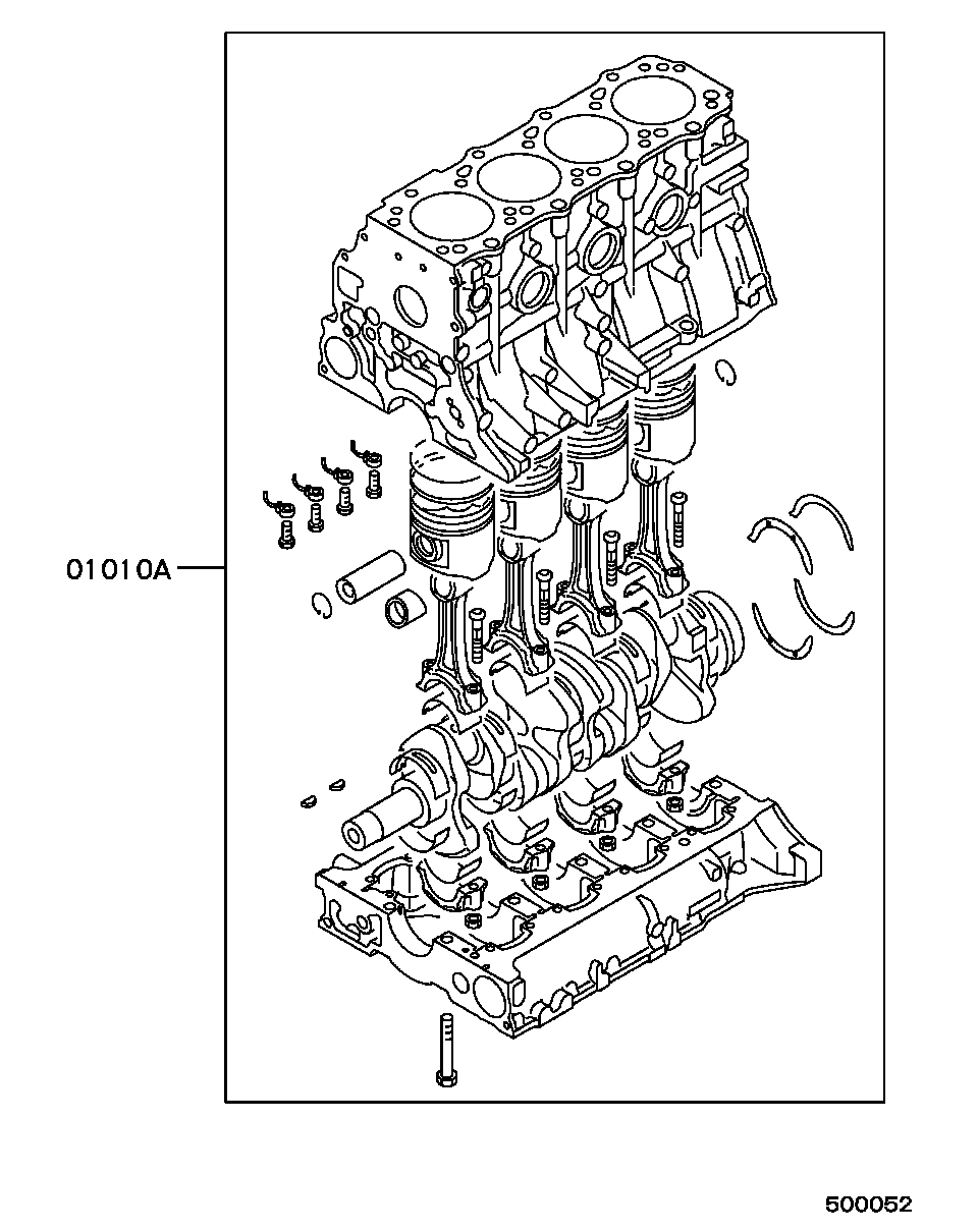 Mitsubishi ME993435 - Окрема частина двигуна autozip.com.ua