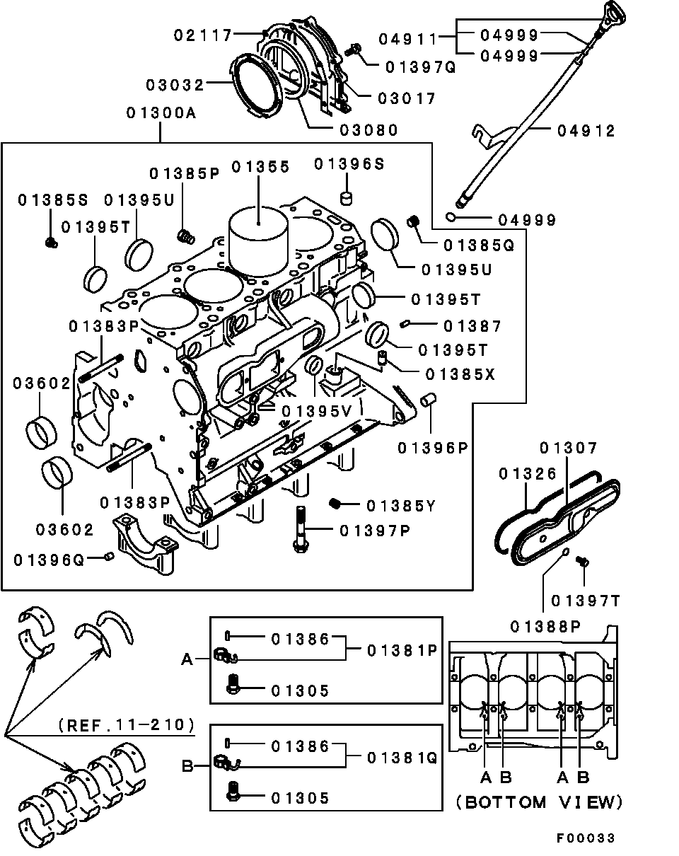 Mitsubishi MD168964 - Гільза циліндра autozip.com.ua