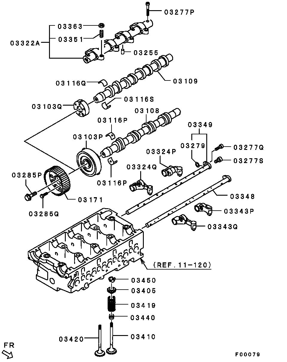 Mitsubishi MN980085 - Кільце ущільнювача, шток клапана autozip.com.ua