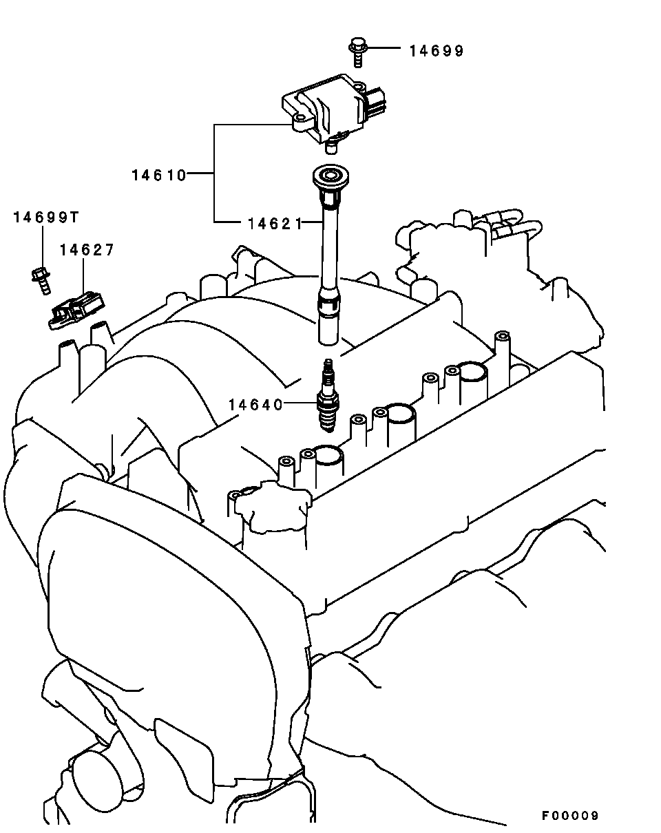 Mitsubishi MD 360 383 - Свічка запалювання autozip.com.ua