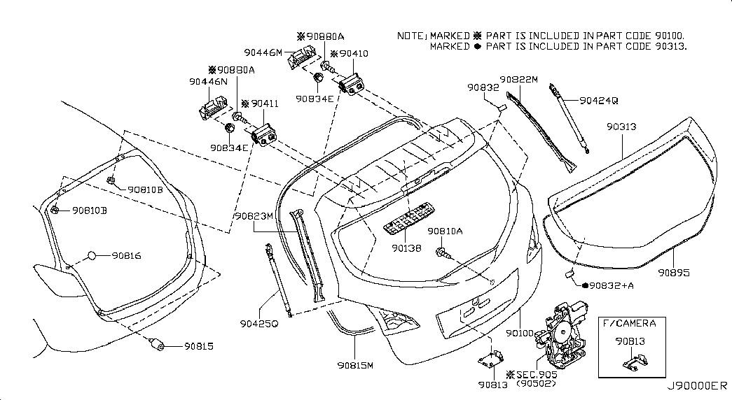 NISSAN 904511AA1A - Газова пружина, кришка багажник autozip.com.ua