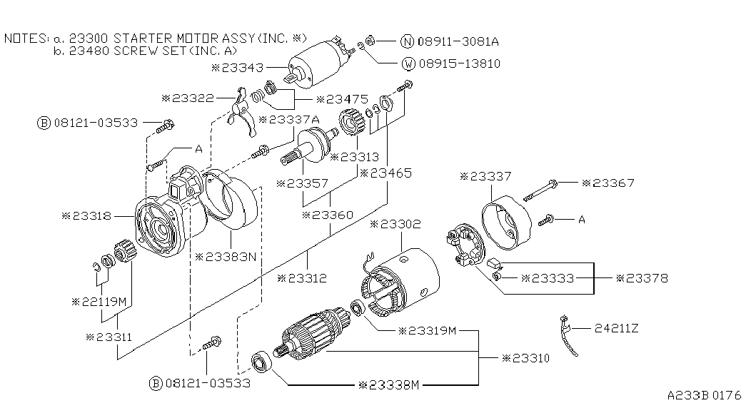 NISSAN 23300 18C70 - Стартер autozip.com.ua