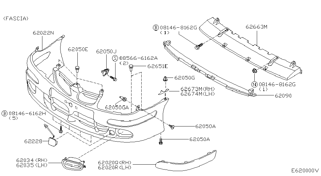 NISSAN 66919-H1001 - Зажим, молдинг / захисна накладка autozip.com.ua