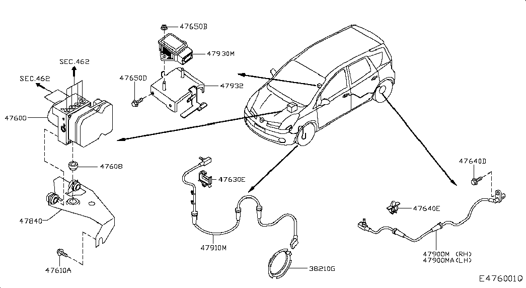 TOYOTA 47910-AX610 - Датчик детонації autozip.com.ua