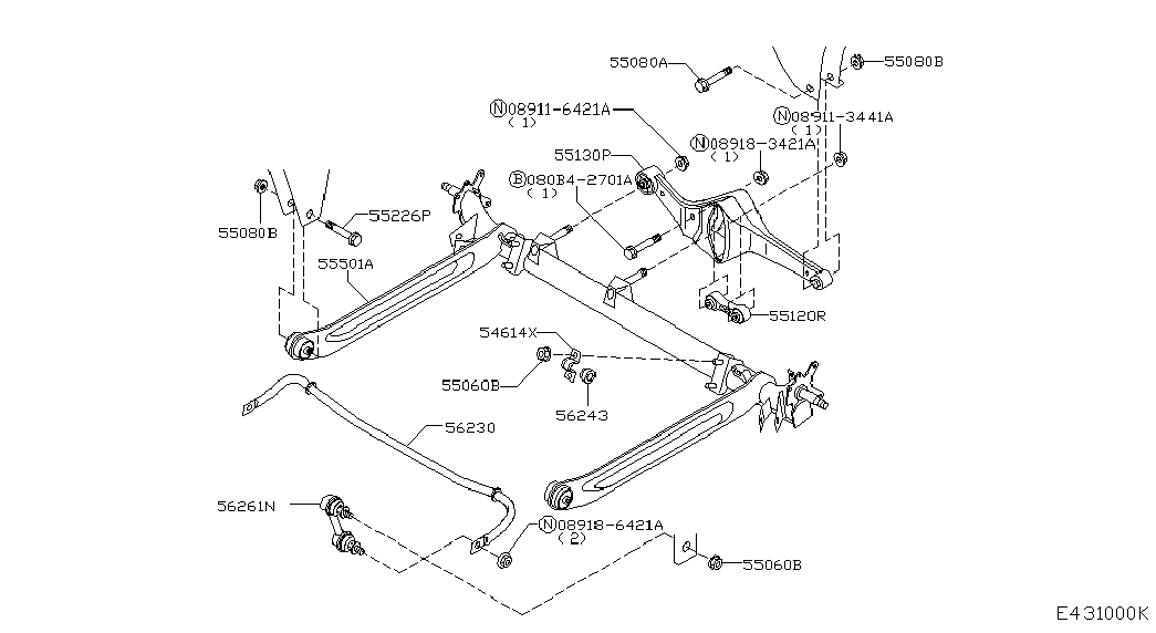 Hyundai 562610E000 - Тяга / стійка, стабілізатор autozip.com.ua