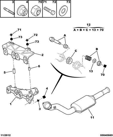 CITROËN 1706 39 - Каталізатор autozip.com.ua